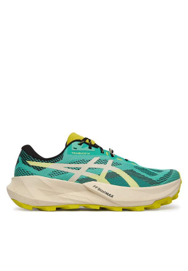 Asics Buty do biegania Trabuco 14 1011C166 Zielony. Kolor: zielony. Materiał: mesh