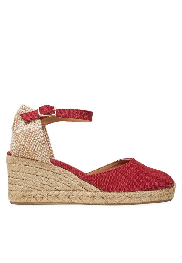 Espadryle Castañer. Kolor: czerwony