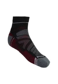 Skarpety trekkingowe Smartwool Hike Light Cushion Ankle. Kolor: szary, wielokolorowy, czerwony