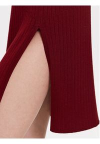 Max Mara Leisure Spódnica midi Orosei 2333060134 Bordowy Regular Fit. Kolor: czerwony. Materiał: wiskoza #4