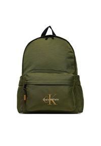 Calvin Klein Plecak Bold Round Backpack LV04D3114G Zielony. Kolor: zielony. Materiał: materiał