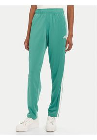 Adidas - adidas Dres Essentials 3-Stripes JD2687 Zielony Regular Fit. Kolor: zielony. Materiał: syntetyk