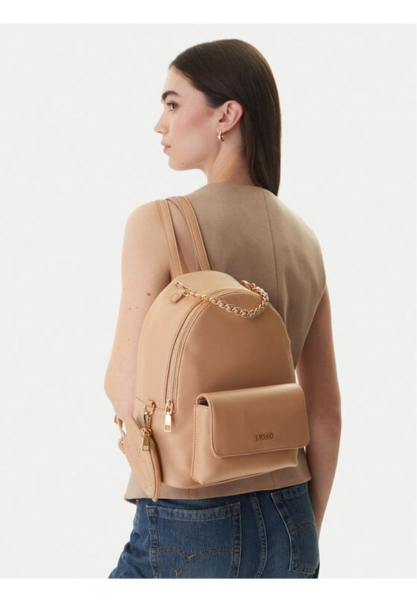 Liu Jo Plecak AA6324 E1012 Brązowy. Kolor: brązowy. Materiał: skóra