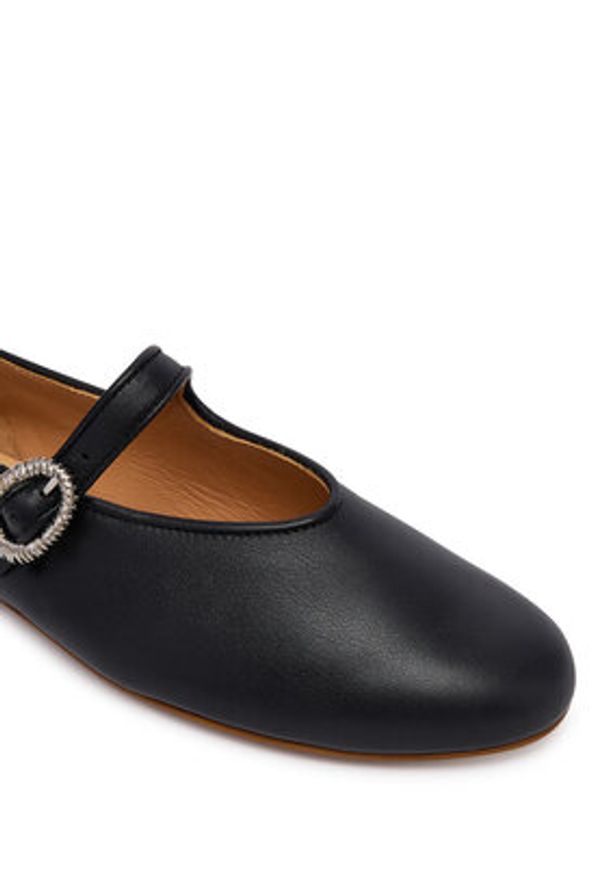 BALAGAN - Balagan Baleriny Aurore Czarny. Kolor: czarny. Materiał: skóra