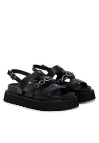 Pinko - PINKO Sandały Kate 06 SD0517 P001 Czarny. Kolor: czarny. Materiał: skóra #4