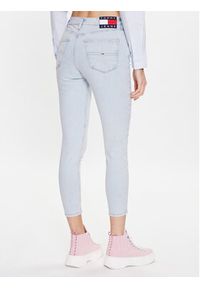 Tommy Jeans Jeansy Nora DW0DW15499 Błękitny Skinny Fit. Kolor: niebieski