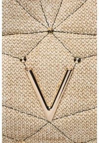 Valentino by Mario Valentino - VALENTINO Beżowa torebka shopperka Emily Shopping. Kolor: beżowy. Styl: elegancki #2