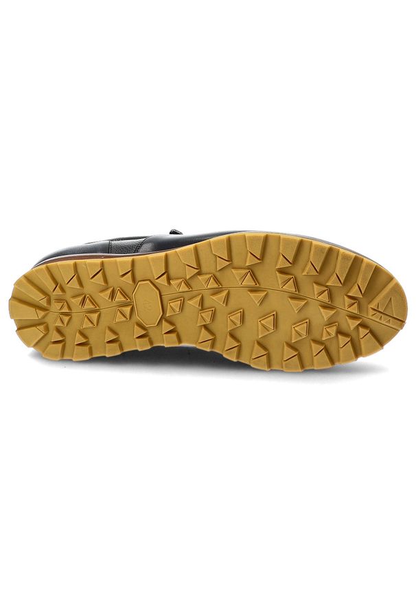 Granatowe Półbuty Brooman Eleganckie Obuwie Męskie. Okazja: na co dzień. Kolor: niebieski. Materiał: materiał, dresówka, jeans. Styl: elegancki