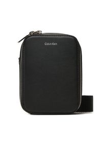 Calvin Klein Saszetka Ck Sleek Reporter Xs K50K512747 Czarny. Kolor: czarny. Materiał: skóra #1