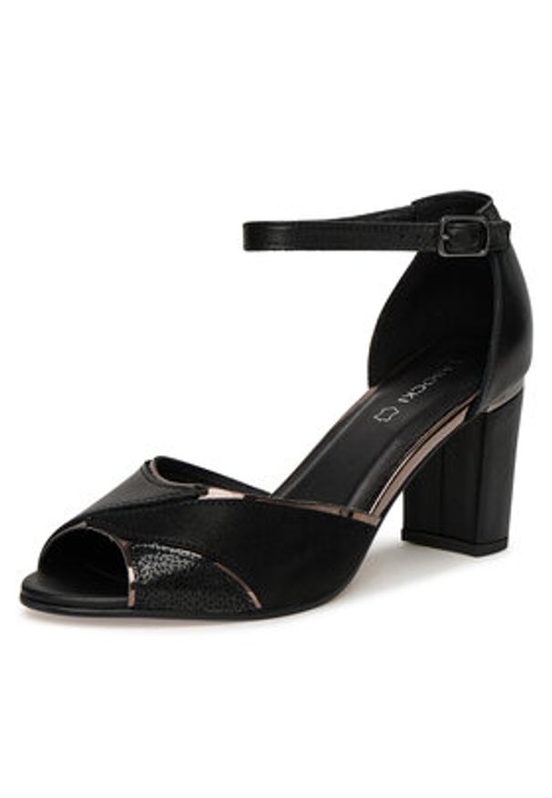 Lasocki Sandały HY6812-1 Czarny. Kolor: czarny. Materiał: skóra