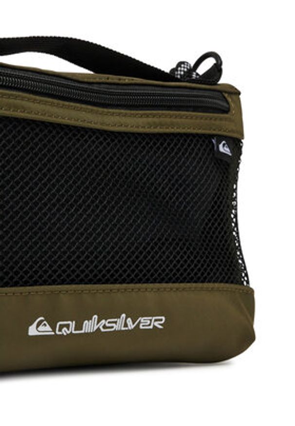 Quiksilver Saszetka QUIC-M-006-07 Khaki. Kolor: brązowy. Materiał: materiał