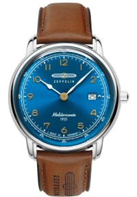 Zegarek Zeppelin Zegarek męski Zeppelin 96403 brązowy. Kolor: brązowy #1