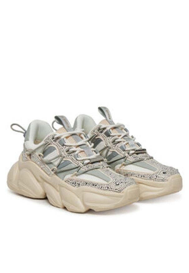Steve Madden Sneakersy Spectator-R SM11003240 Beżowy. Kolor: beżowy. Materiał: materiał