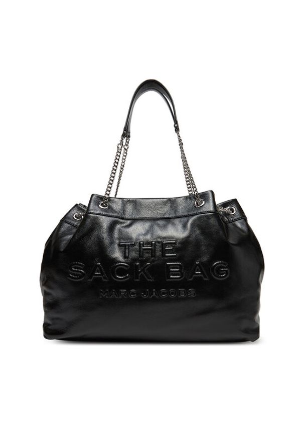 MARC JACOBS - Marc Jacobs Torebka The Large Chain Sack Bag 2S5HSH025H02 Czarny. Kolor: czarny. Materiał: skórzane
