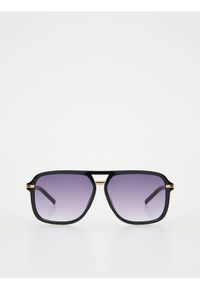 Reserved - Okulary przeciwsłoneczne aviator - czarny. Kolor: czarny