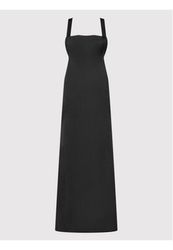 Pinko Sukienka wieczorowa Mandorla AI22-23 PSPG 1N13K5 A04E Czarny Regular Fit. Kolor: czarny. Materiał: syntetyk. Styl: wizytowy