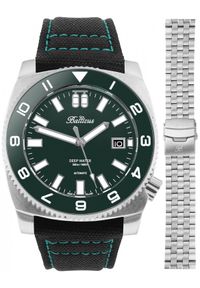 BALTICUS - Zegarek męski Balticus BAL-DWRG-P czarny. Kolor: czarny #1