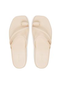 Crocs Japonki Miami Toe Loop 209862 Beżowy. Kolor: beżowy #1