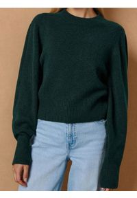Sinsay - Sweter basic - zielony. Kolor: zielony