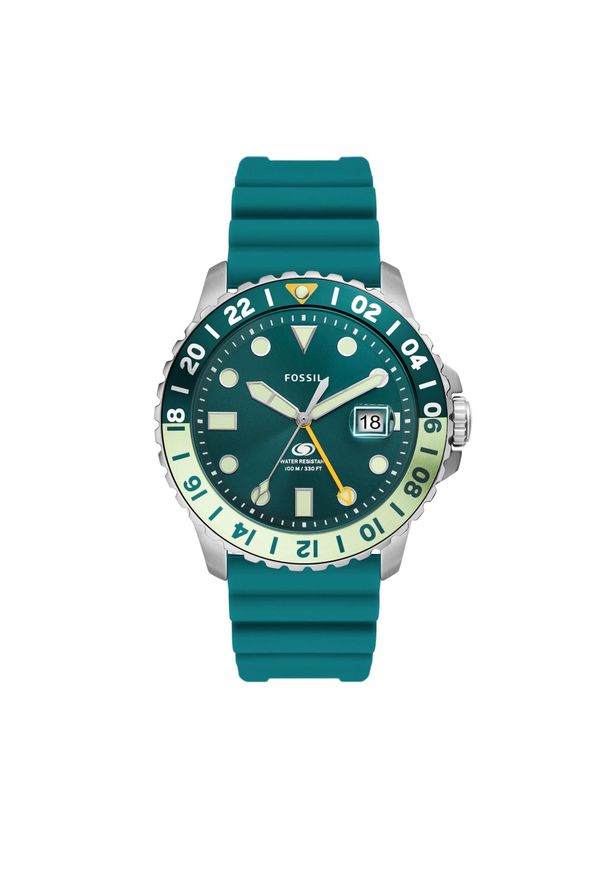 Zegarek Fossil Blue FS5992 Turquoise/Turquoise. Kolor: turkusowy