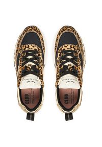 Voile Blanche Sneakersy Club 105. 2017475-26 Złoty. Kolor: złoty. Materiał: skóra #5