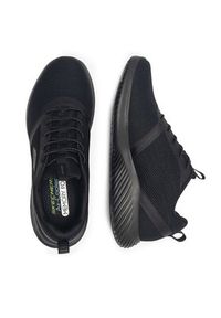 skechers - Skechers Sneakersy BOUNDER 52504 BBK Czarny. Kolor: czarny. Materiał: materiał #4