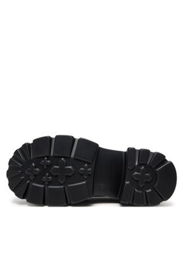 DeeZee Loafersy 23106-1 Czarny. Kolor: czarny. Materiał: materiał, syntetyk