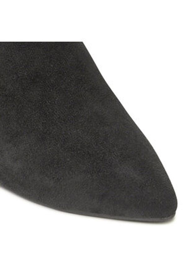 Jenny Fairy Kozaki LS5602-16 Czarny. Kolor: czarny. Materiał: materiał