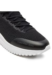 Calvin Klein Jeans Sneakersy Eva Runner Low Sock Kt In Mtr YW0YW01484 Czarny. Kolor: czarny. Materiał: materiał #3