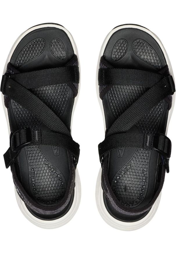 keen - Damskie sandały turystyczne Keen Leiki OT. Kolor: wielokolorowy, biały, czarny. Sport: turystyka piesza