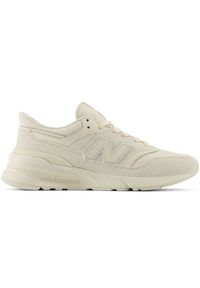 Buty unisex New Balance U997RME – beżowe. Okazja: na co dzień. Kolor: beżowy. Materiał: guma, materiał, skóra, syntetyk. Szerokość cholewki: normalna