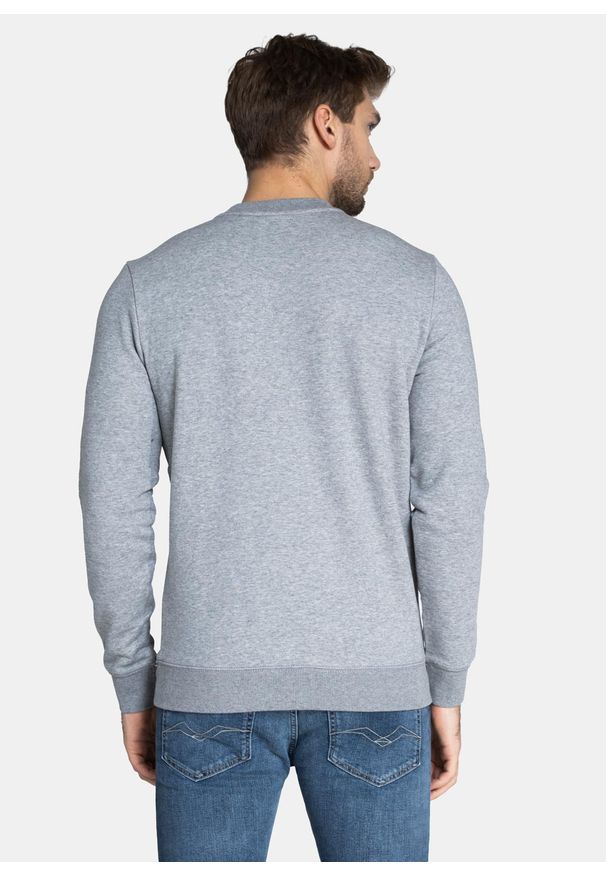 Bluza męska Napapijri Bench C (NP0A4FQZ1601). Kolor: szary