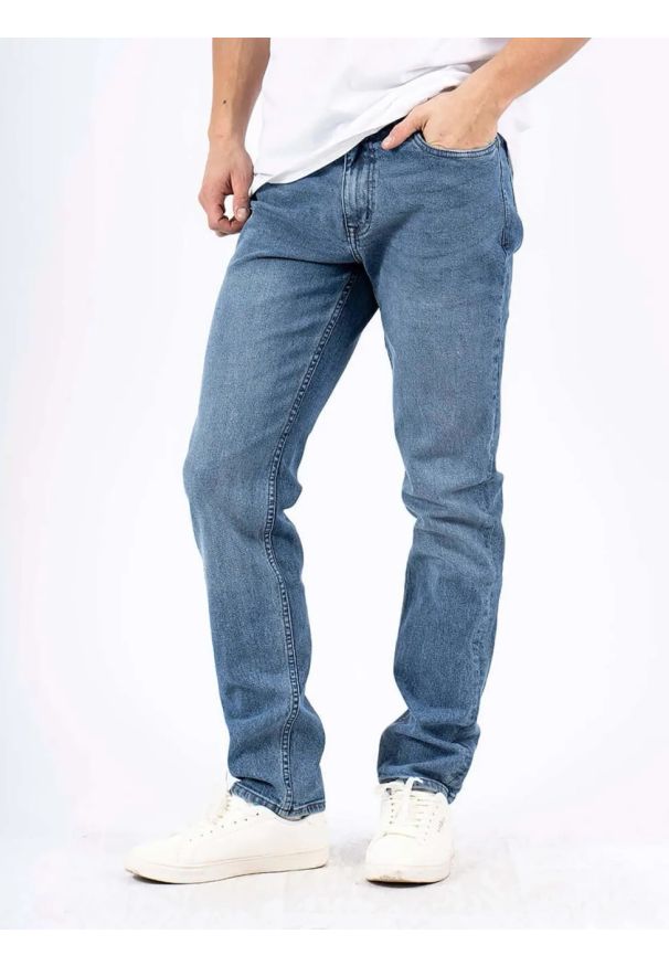 MARCUS - Męskie Spodnie Jeansowe Marcus Blaze 2177 Dry Blue Wash 14-200278