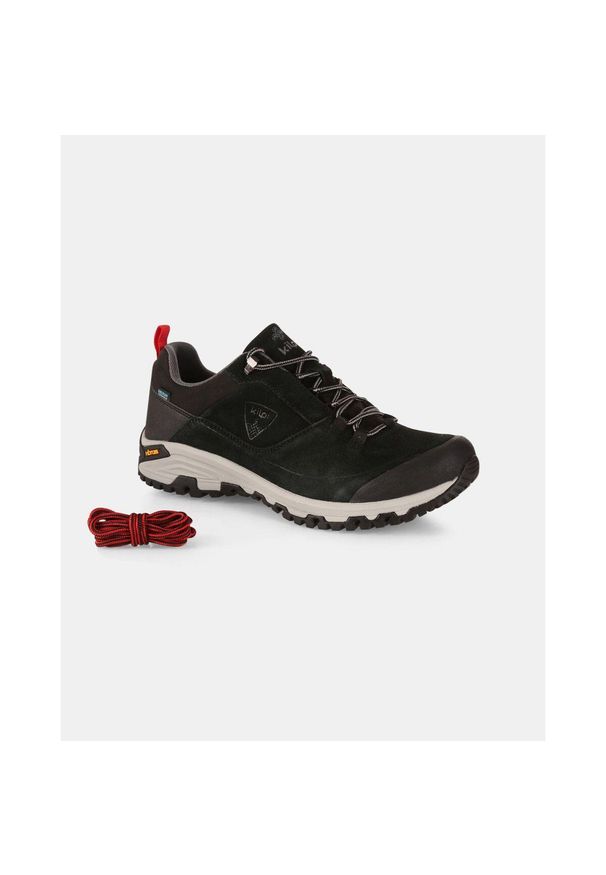 Buty trekkingowe Kilpi Anak Low WP-U. Kolor: czarny. Materiał: nylon. Styl: sportowy. Sport: turystyka piesza