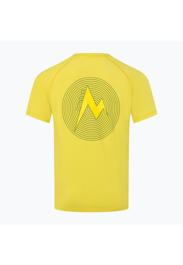 Koszulka trekkingowa męska Marmot Windridge Graphic. Kolor: żółty