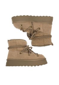 Badura Śniegowce EO-AMY-TS6286-01 Szary. Kolor: szary. Materiał: zamsz, skóra #3