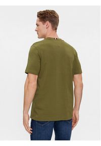 TOMMY HILFIGER - Tommy Hilfiger T-Shirt Small Imd MW0MW30054 Zielony Regular Fit. Kolor: zielony. Materiał: bawełna #4
