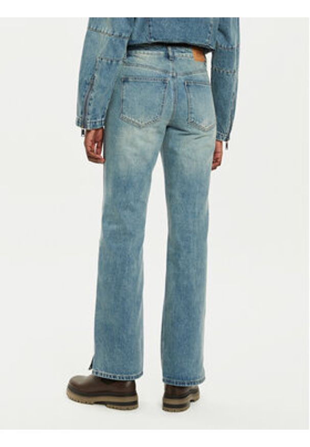 GESTUZ - Gestuz Jeansy Katha 10909477 Niebieski Straight Fit. Kolor: niebieski