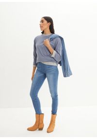 bonprix - Jegginsy Mid Waist. Kolor: niebieski #2