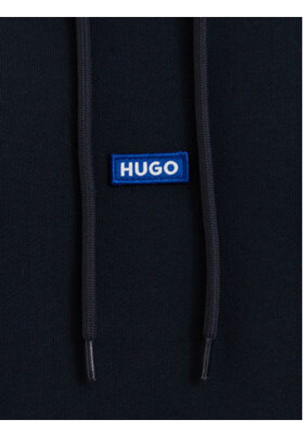 Hugo - HUGO Dres Nalonso 50522369 Granatowy Regular Fit. Kolor: niebieski. Materiał: bawełna