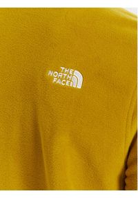 The North Face Polar Glacier NF0A8D0Q Żółty Regular Fit. Kolor: żółty. Materiał: syntetyk