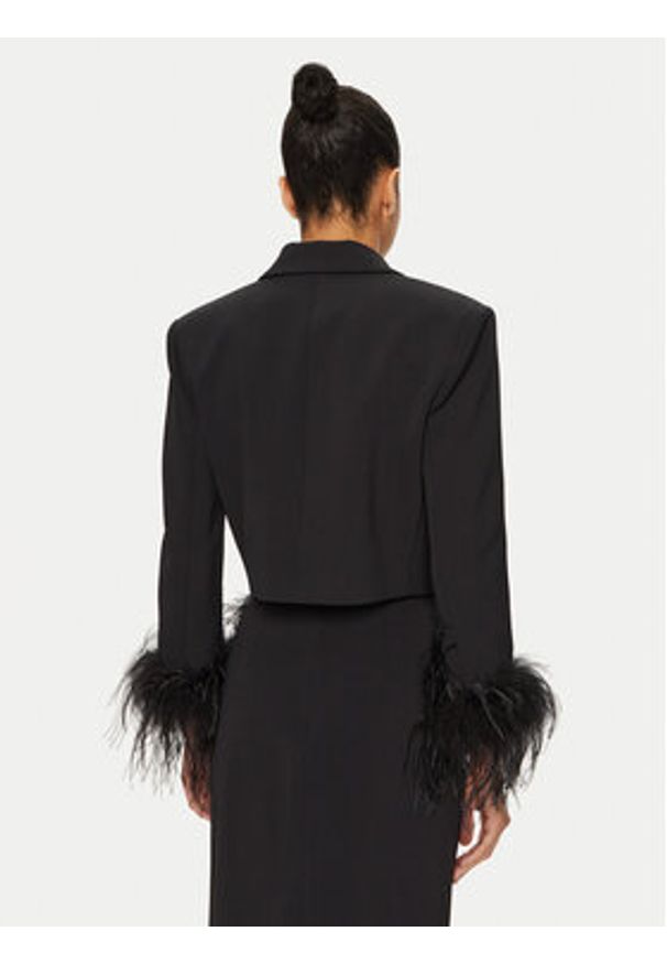 Pinko - PINKO Marynarka 102865 A1JX Czarny Regular Fit. Kolor: czarny. Materiał: syntetyk