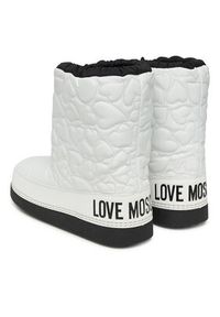 Love Moschino - LOVE MOSCHINO Śniegowce JA24202G1NISE10A Biały. Kolor: biały. Materiał: materiał #5