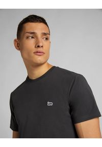 Lee - MĘSKI T-SHIRT LEE SS SMALL LOGO TEE WASHED BLACK L60UFQON 112113584 #6