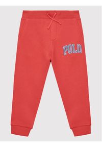 Polo Ralph Lauren Spodnie dresowe 322851015004 Czerwony Regular Fit. Kolor: czerwony. Materiał: syntetyk
