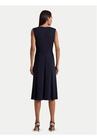 Lauren Ralph Lauren - LAUREN RALPH LAUREN Sukienka codzienna 250872090004 Granatowy Regular Fit. Okazja: na co dzień. Kolor: niebieski. Materiał: syntetyk. Typ sukienki: proste. Styl: casual #5