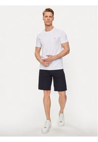 Guess Szorty materiałowe M4GD02 WFBXA Niebieski Regular Fit. Kolor: niebieski. Materiał: bawełna #4