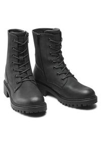 Clara Barson Trapery WS5600-09 Czarny. Kolor: czarny. Materiał: skóra #4