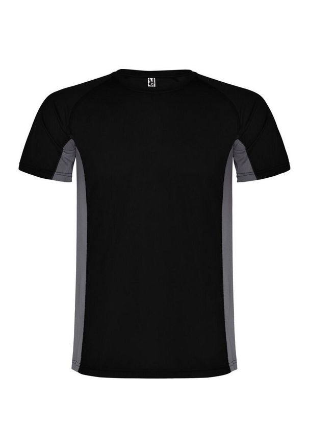 ROLY - Męska Koszulka Sportowa Z Krótkim Rękawem Shanghai. Kolor: szary, wielokolorowy, czarny. Długość rękawa: krótki rękaw. Długość: krótkie. Sport: turystyka piesza