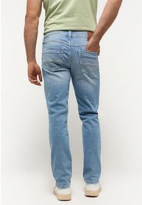Męskie Spodnie Jeansowe Mustang Style Washington Straight Denim Blue 1014877 5000 313 #5